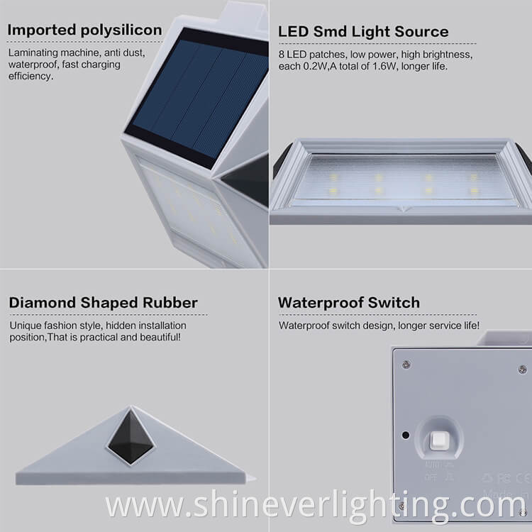 Powerful Waterproof Solar Wall Light